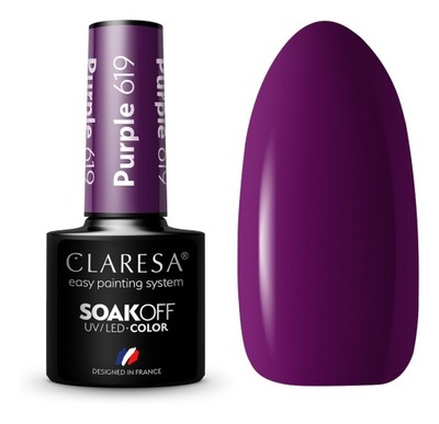 Claresa Soak Off Lakier do paznokci (619) 5 ml