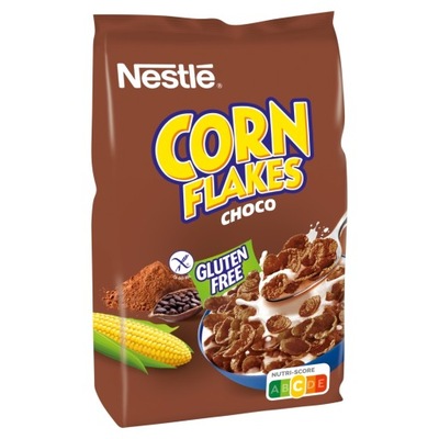 Nestle Corn Flakes Choco Płatki śniadaniowe 450 g