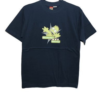 t-shirt koszulka SIMPSONOWIE 134-140 cm SZEROKA