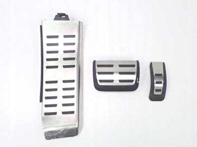 Накладки na педали хром оригинальные rs4 s4 a4 b8 фото №1