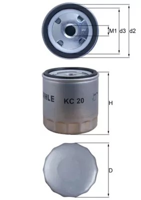 FILTRO COMBUSTIBLES  