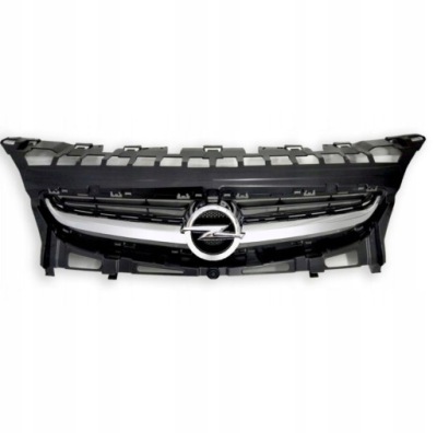 Opel astra j 2014 – передня решітка радіатора з молдинг хромована фото №1