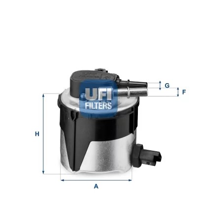 FILTRAS DEGALŲ UFI 55.170.00 