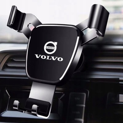 NEGRO SOPORTE AUTO AL TELÉFONO VOLVO  