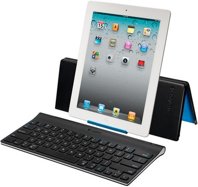 Logitech tablet keyboard klawiatura do tabletu stojak Etui