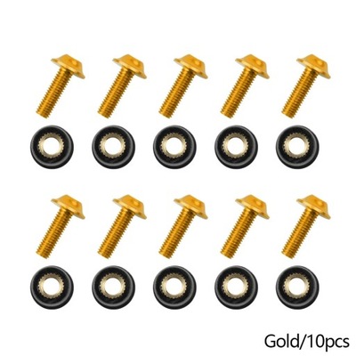 10PCS MOTOCIKLAS WINDSCREEN WINDSHIELD FAIRING BOLT SCREW KIT WELL N~17565 