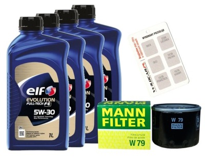 Фильтр + масло smart forfour ii fortwo iii 1.0 2014- фото №1