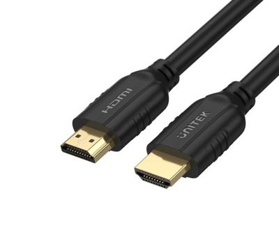Kabel przewód Unitek HDMI-HDMI 2.0 4K 60Hz High Speed HDR ARC 5m Czarny