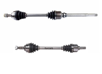 Приводной вал левая + правая citroen c5 3 rd, rw 1.6 hdi фото №1