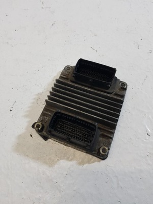 Бортовой компьютер двигателя блок управления opel astra g фото №1