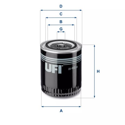 FILTRAS ALYVOS UFI 23.465.00 