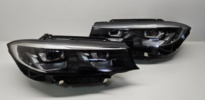 Bmw 3 g20 g21 фара full led левый правый лампа фото №1
