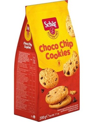 SCHAR ciastka bezglutenowe z czekoladą CHOCO CHIP