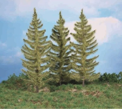 Drzewo modrzew 20 cm - 3 szt., Heki 2137