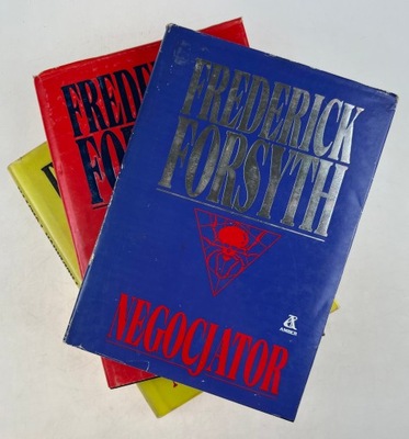 Zestaw 3 książek Frederick Forsyth Negocjator, Czwarty Protokół, Akta Odess