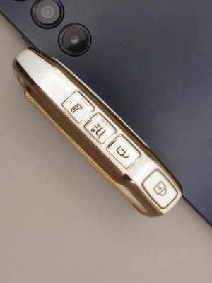 Чехол корпус na ключ kia gold фото №1