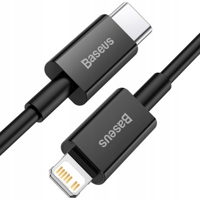 KABEL USB-C/LIGHTNING 20W 200CM CZARNY BASEUS