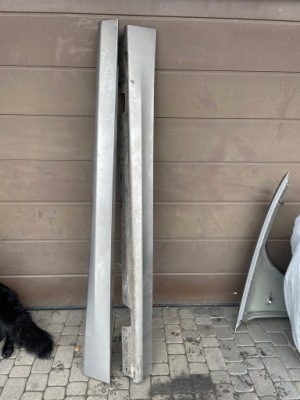 Bmw e90 молдинг поріг ліва права a53 platinbronze фото №1