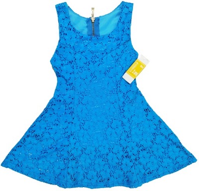 Sukienka dziewczynka niebieska 92, 2 lata NOWA
