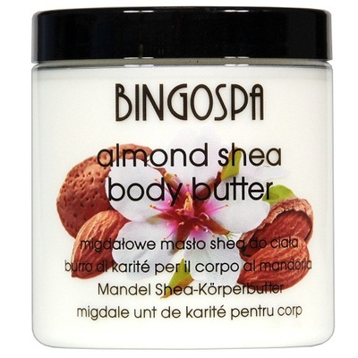 BINGOSPA Masło shea do ciała Migdałowe 250g