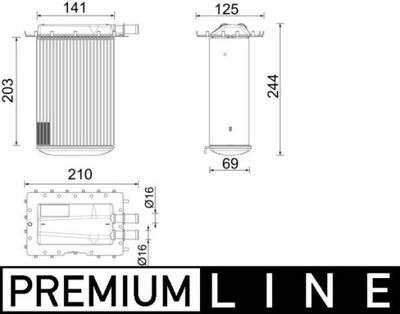 INTERCOOLER AUDI A6/S6 QUATTRO 4,0 450KM CI642000P  