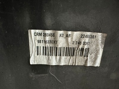 Jumpy expert proace бампер задняя 98116330xt фото №1