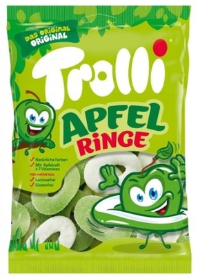 Trolli Ringe Żelki Jabłkowe 150g DE