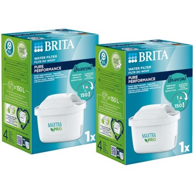 Wkłady Brita Maxtra Pro Pure Performance do dzbanka Brita Marella 2x