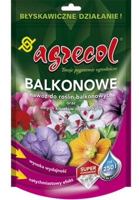 NAWÓZ DO ROŚLIN BALKONOWYCH OGRODOWYCH 250 g