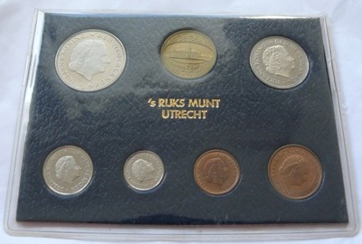Holandia - Zestaw monet 1980 r. - SET - Mennicze