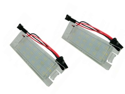 Ліхтарі  освітлення реєстрації led opel astra corsa tigra insignia zafira фото №1