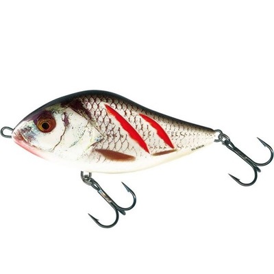 Wobler Salmo Slider 7cm 17g WOUND REAL GREY SHINER