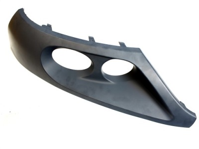 Решітка заглушка решітка радіатора vw touareg 7p ліва фото №1