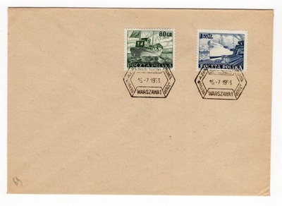 FDC FI 669 - 670 R. 1953