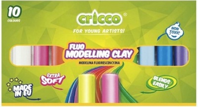 MODELINA FLUO CRICCO 10 KOLORÓW