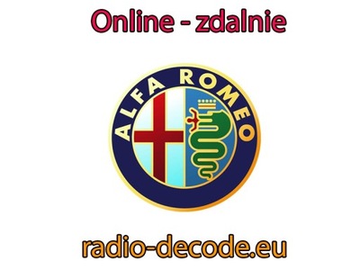 CODE RADIO NAVIGATION ALPHA ROMEO LANCIA ics be 2850