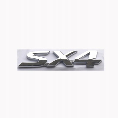 EMBLEM SIGN SUZUKI SX4-SREBRNY  