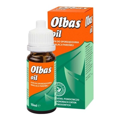 OLBAS Oil do inhalacji katar zatkany nos płyn 10ml