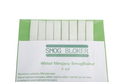 Wkład filtrujący do SMOGBLOKER 8 szt