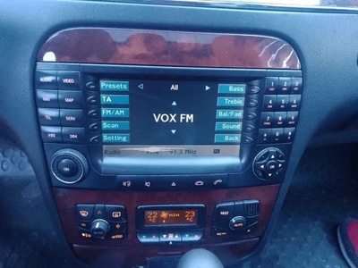 RADIO COMAND MERCEDES S CLASE W220 RESTYLING RESTYLING SIEMENS  