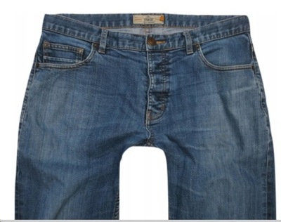 Spodnie dżinsowe JEANS NEXT STRAIGHT 34S męskie niebieskie