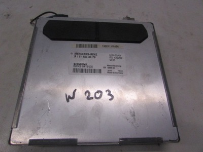 Блок управления, бортовой компьютер двигателя mercedes w203 фото №1