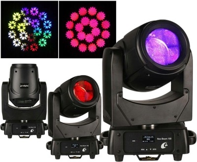 GŁOWICA ŚWIATŁA RUCHOMA LED OŚWIETLENIE ESTRADOWE EVOLIGHTS NEO BEAM 100W