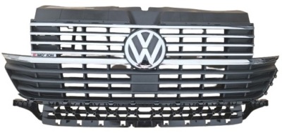 Решётка радиатора решётка радиатора хром vw t6 lift 4motion multivan iii 7la 7la807699 2019-2023 фото №1