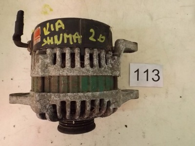 Kia shuma 2 генератор 1,5 бензин фото №1