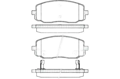 Lpr гальмівні колодки гальмівні hyundai i10 1.1 pa фото №1