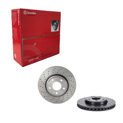 Brembo диск тормозной. mercedes w246 b-klasa 11- p фото №1