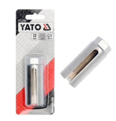 Ключ насадка do датчики лямбда-зонд 22mm yato yt-1754 фото №1