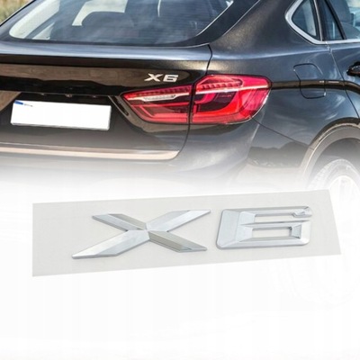 EMBLEMA INSIGNIA LOGOTIPO BMW X6  