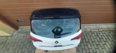 Крышка багажника задняя задняя багажника teqnc камера белый перламутр renault scenic iv фото №1